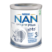 Nestle Nan Optipro Plus 3 HMO, produkt na bazie mleka dla małych dzieci, 800 g