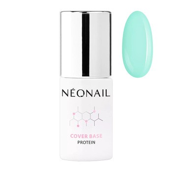 Neonail Cover Base Protein, baza hybrydowy Pastel Green, 7,2 ml