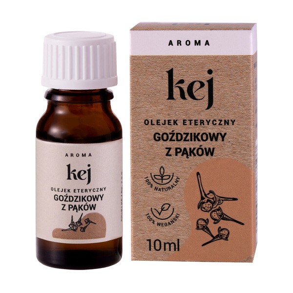 Kej Kej, naturalny olejek goździkowy z pąków, 10 ml — Inhaltsstoffe und Bewertung