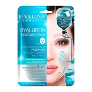 Eveline Cosmetics maska płachtowa z kwasem hialuronowym 8w1, 1 szt.