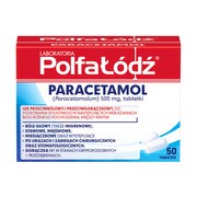 alt Paracetamol Polfa-Łódź, 500 mg, tabletki, 50 szt.