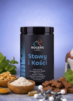Rogers Labs Stawy i Kości, przysmaki dla psa, 180 g