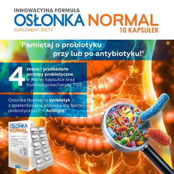 Osłonka Normal, kapsułki, 10 szt.