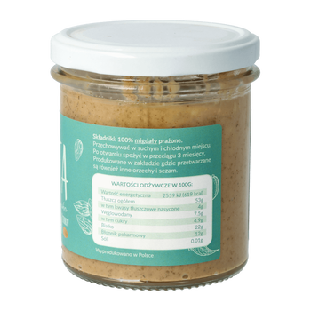 KruKam Pasta Migdałowa Crunchy, 300 g