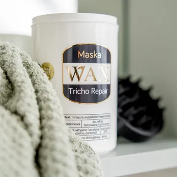 WAX Tricho Repair, maska regenerująca do włosów i skóry głowy przeciw wypadaniu, 480 ml