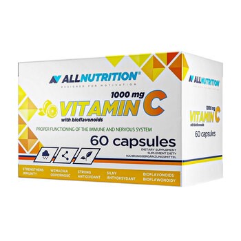 Allnutrition Witamina C 1000 mg z bioflawonoidami, kapsułki, 60 szt.