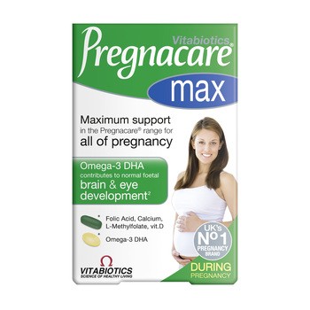 Vitabiotics Pregnacare Max, tabletki + kapsułki, 56 szt. + 28 szt. (84 szt.)
