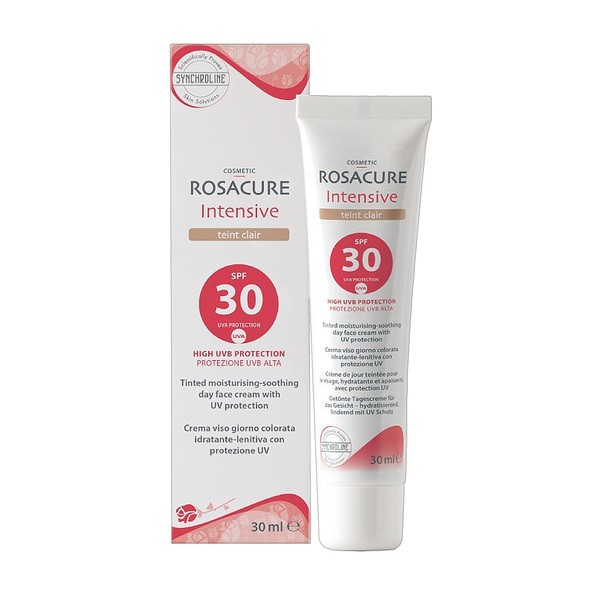 Synchroline Rosacure Intensive Teint Clair SPF 30, Tönungscreme, 30 ml — Inhaltsstoffe und Bewertung