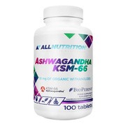 Allnutrition, Ashwagandha KSM-66, tabletki, 100 szt. https://azcdn.doz.pl/image/d/product/c30d292c-scale-180x180.png