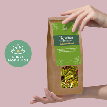 Green Mornings, Herbarium Naturae, Rytuał Lekkości, herbata ziołowo-owocowa, 50 g