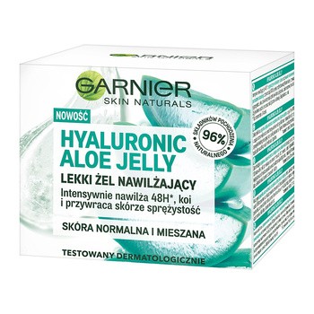 Garnier Hyaluronic Aloe Jelly, lekki krem nawilżający, 50 ml