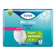 Tena Stretch ProSkin Super Day, pieluchomajtki na dzień, rozmiar L, 30 szt. https://azcdn.doz.pl/image/d/product/0c5a2655-scale-180x180.png