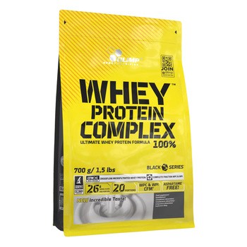 Olimp Whey Protein Complex 100%, proszek, smak vanilla ice cream, 700 g
