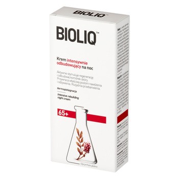 Bioliq 65+, krem intensywnie odbudowujący na noc, 50 ml