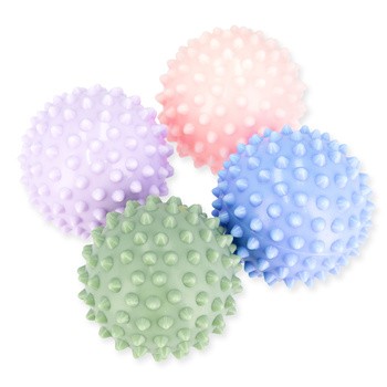 Spokey Massage Balls Set, piłki do masażu, sensoryczne, grespi, 4 x 6,5 cm