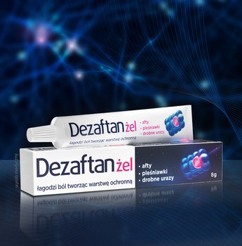 Dezaftan, żel do stosowania w jamie ustnej, 8 g