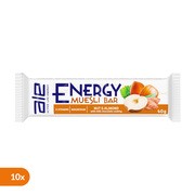Zestaw 10 batonów ALE Active Life Energy Muesli Bar Nut & Almond