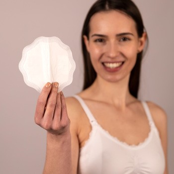 BabyOno, białe wkładki laktacyjne Natural Nursing, 24 szt.