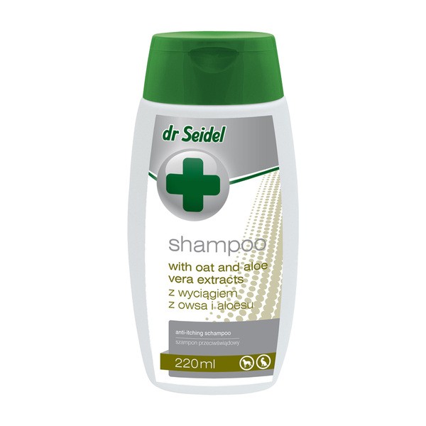 dr Seidel Dr Seidel Szampon z wyciągiem z owsa i aloesu dla psów i kotów, 220 ml — Składniki i ocena