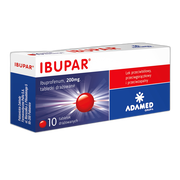 Ibupar, 200 mg, tabletki drażowane, 10 szt.