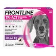 Frontline Tri-Act Spot-on L Pies 20-40 kg, potrójna ochrona przed pasożytami, krople w pipetach, 4 ml x 3 szt.