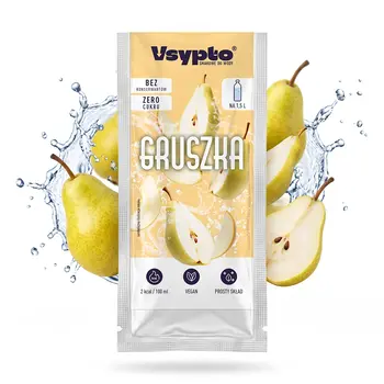 VSYPTO, proszek smakowy do wody, smak gruszka, 9 g