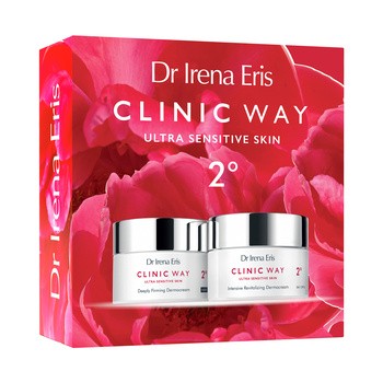 Zestaw Promocyjny Dr Irena Eris Clinic Way 2° Ujędrnienie, dermokrem na dzień, 50 ml + dermokrem na noc, 50 ml