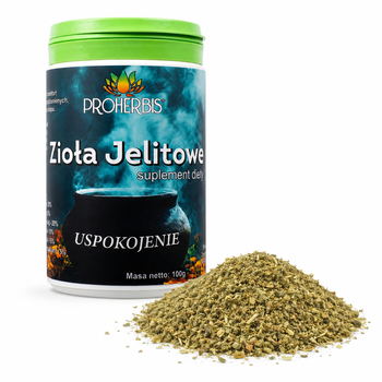 Proherbis Zioła Jelitowe II Uspokojenie, susz, 100 g