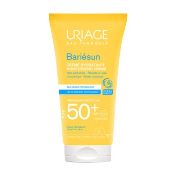 Uriage Bariesun, nawilżający krem do twarzy, skóra wrażliwa, SPF 50+, 50 ml