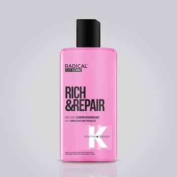 Radical Hair Clinic Rich&Repair, micelarny szampon regenerujący, 300 ml