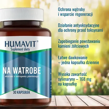 Humavit Na Wątrobę, kapsułki, 30 szt.