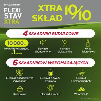 FlexiStav Xtra, proszek, saszetki, 30 szt.