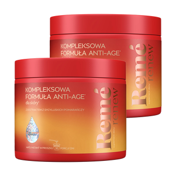 Zestaw 2 x Reme Renew Kompleksowa Formuła Anti-Age, proszek, 150 g
