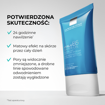 La Roche-Posay Hyalu B5, ujędrniająco-regenerujący hydrożel do skóry tłustej i mieszanej, 40 ml