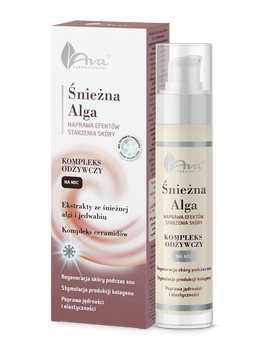 AVA Śnieżna Alga, kompleks odżywczy na noc, 50 ml