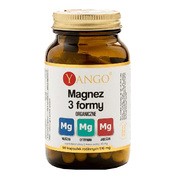 Yango Magnez 3 formy, kapsułki, 90 szt.