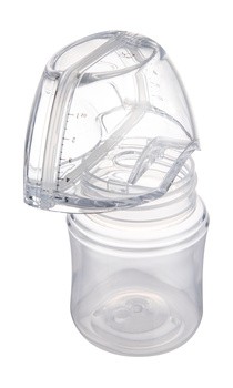 Canpol Babies, pojemnik na mleko do laktatora muszlowego Hands-free, 120 ml, 1 szt.