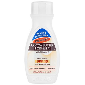 Palmers Cocoa, balsam do ciała z filtrami UVA/UVB, SPF 15m, 250 ml