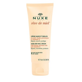 Nuxe Reve de Miel, odżywczy krem do rąk i paznokci, 75 ml