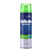 alt Gillette Series Sensitive, żel do golenia, 200 ml
