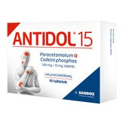 alt Antidol 15, 500 mg+15 mg, tabletki, 10 szt.