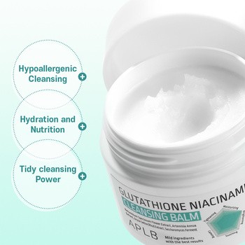 APLB Glutathione Niacinamide Cleansing Balm, balsam do demakijażu z glutationem i niacynamidem, 80 ml