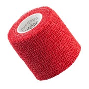 Vitammy Autoband, kohezyjny bandaż elastyczny, 5 cm x 4,5 m, czerwony, 1 szt.        