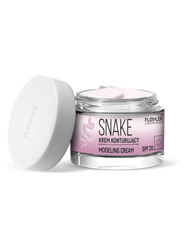 Zestaw FlosLek Laboratorium Snake, Essenza Reduktor wieku, 30 ml + Krem konturujący na dzień SPF 20, 50 ml