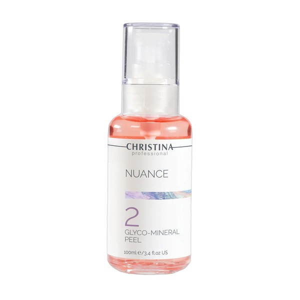 Christina Christina Nuance, Glyco-Mineral Peel (krok 2), profesjonalny peeling z 20% AHA, BHA i PHA,100 ml — Składniki i ocena