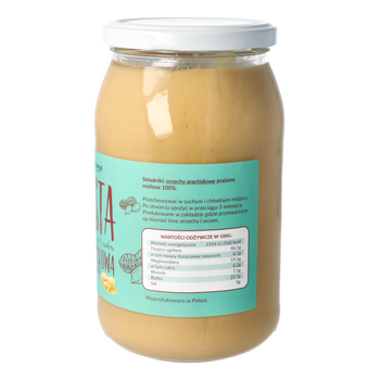 KruKam Pasta Orzechowa, 100%, 900 g