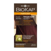 alt Biokap Nutricolor, farba do włosów, 6.66 rubinowa czerwień, 140 ml