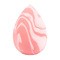 Donegal Blending Sponge, gąbka do makijażu, marmurek różowy, 1 szt.