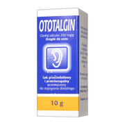 Ototalgin, 200 mg/g, krople do uszu, 10 g