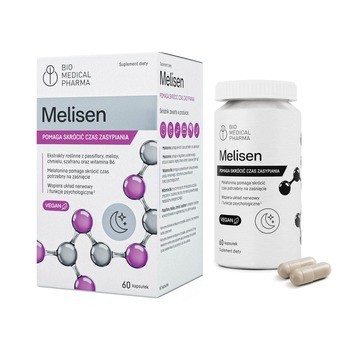 Bio Medical Pharma Melisen, kapsułki twarde, 60 szt.